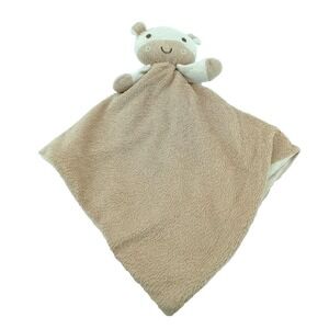 Dan Dee Lamb Lovey Security Blanket Cream Beige Plush Baby Toy